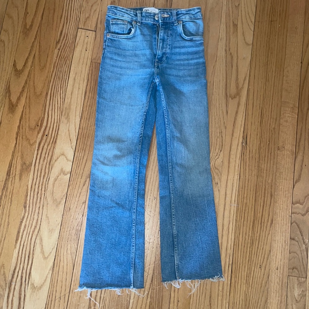 Cropped Flair Zara Jeans